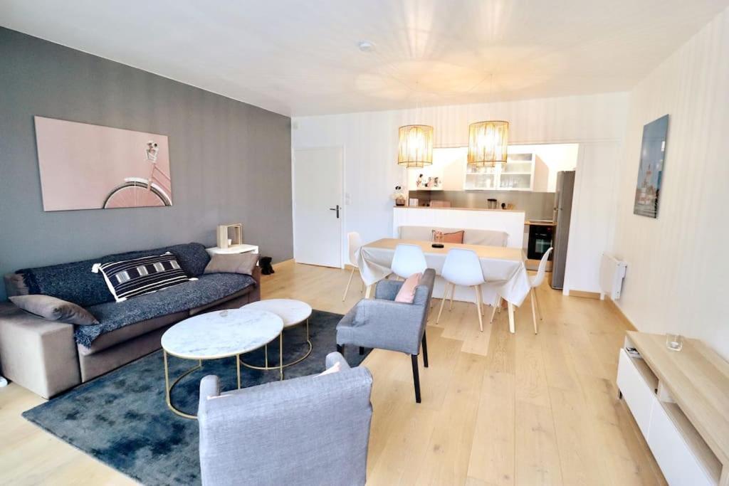 Bel Apt 6 Pers, 2 Chambres Avec Balcon Et Parking Le Touquet Exterior foto