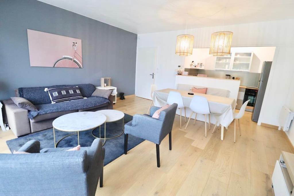 Bel Apt 6 Pers, 2 Chambres Avec Balcon Et Parking Le Touquet Exterior foto